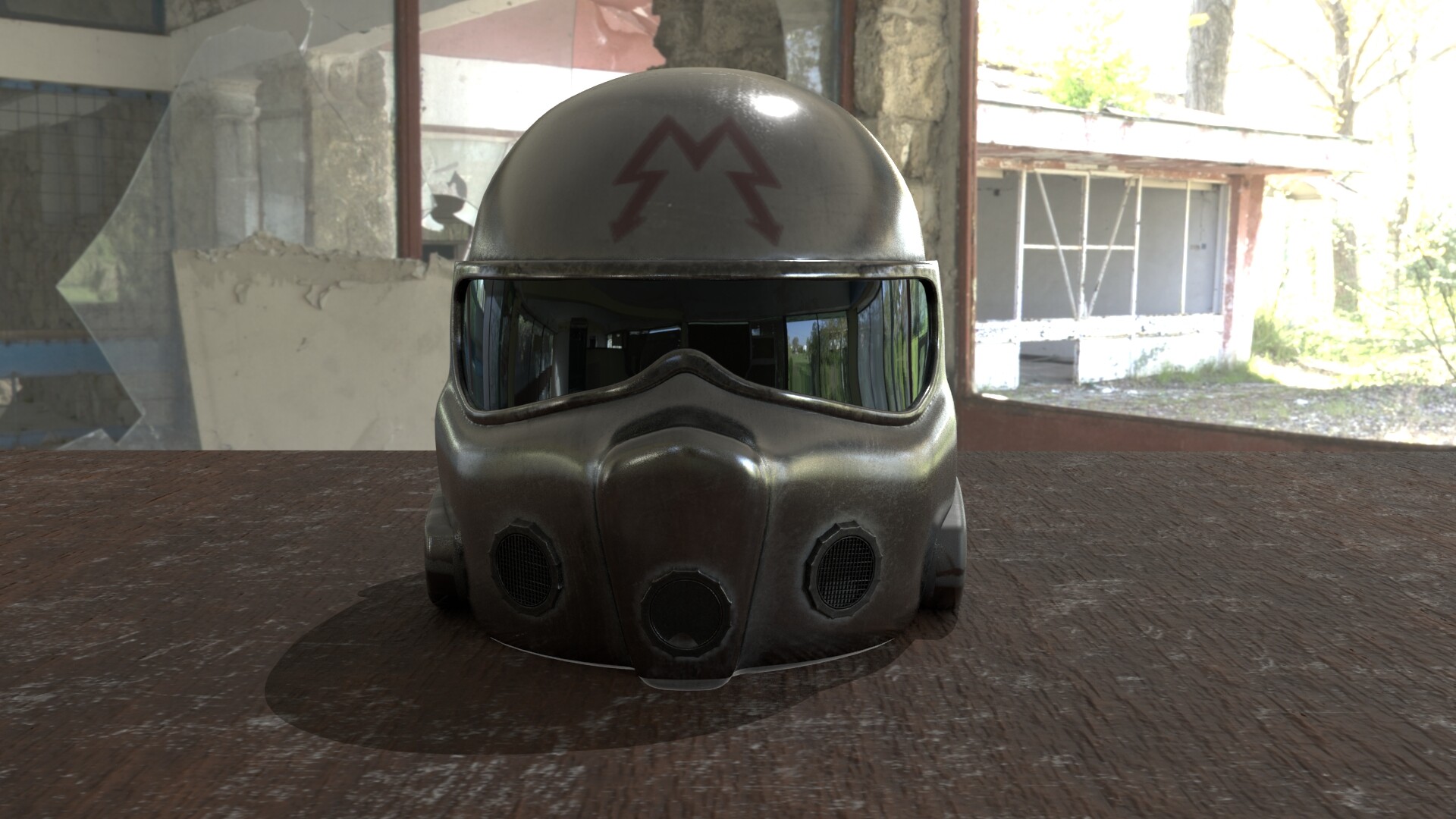 Pablo Esperon - Metro 2033 - Sparta helmet