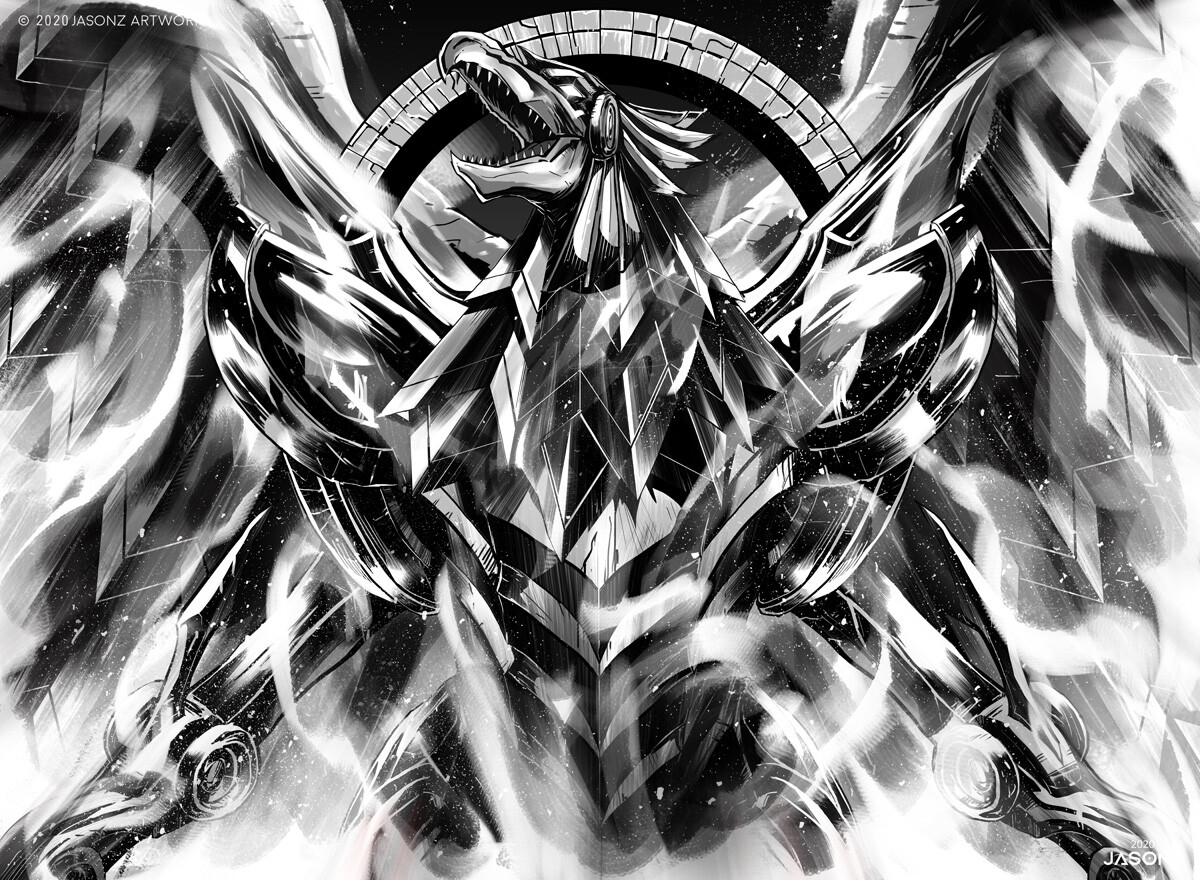 How To Draw The Winged Dragon Of Ra Divisionhouse21