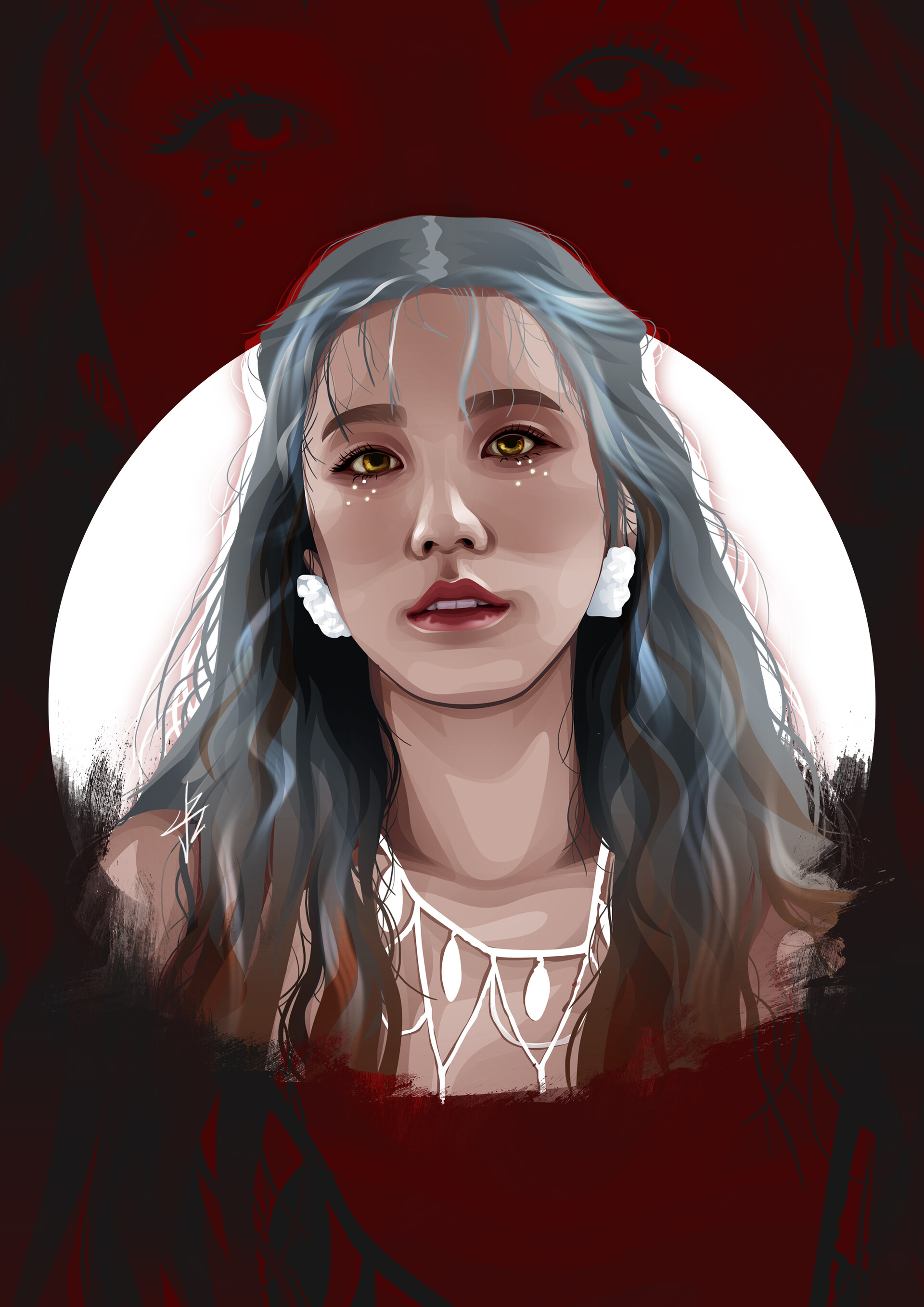 Artstation G I Dle Miyeon Omg Meng Нунбушин ханырэ шисоныль карин че. artstation g i dle miyeon omg meng