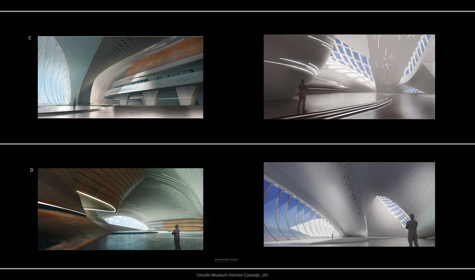 Some of the final designs of the Space.
Scroll down for more detailed steps. 