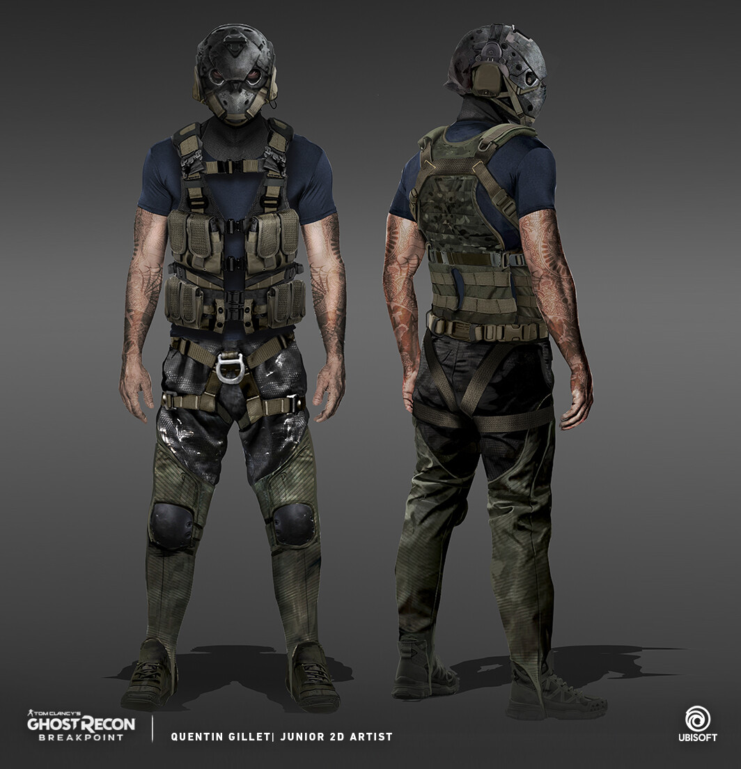 Uzali_Art Quentin Gillet GHOST RECON BREAKPOINT Concept art DEEP