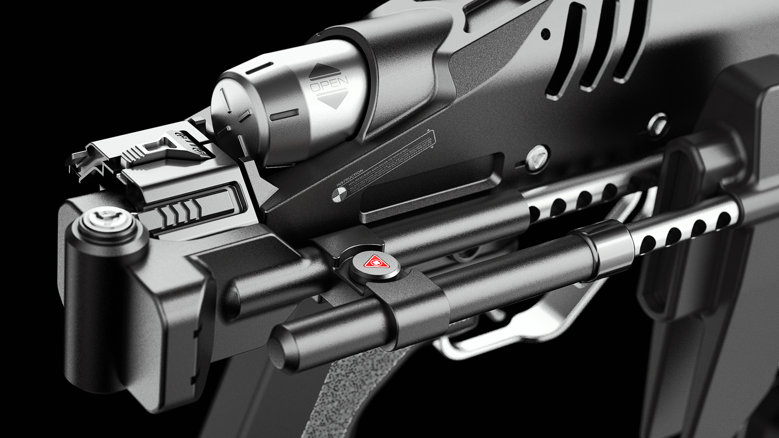 Folding stock