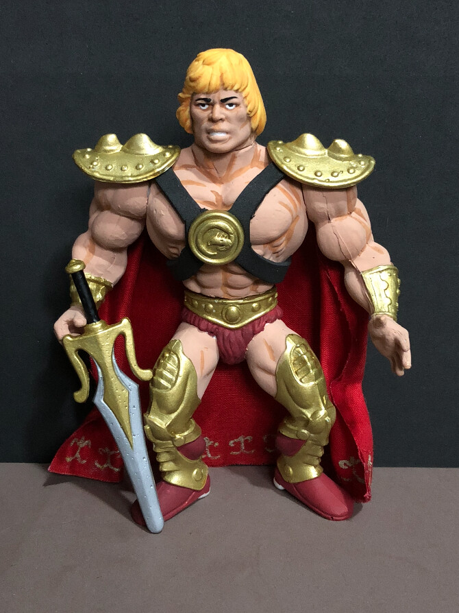 Custom he shop man action figures