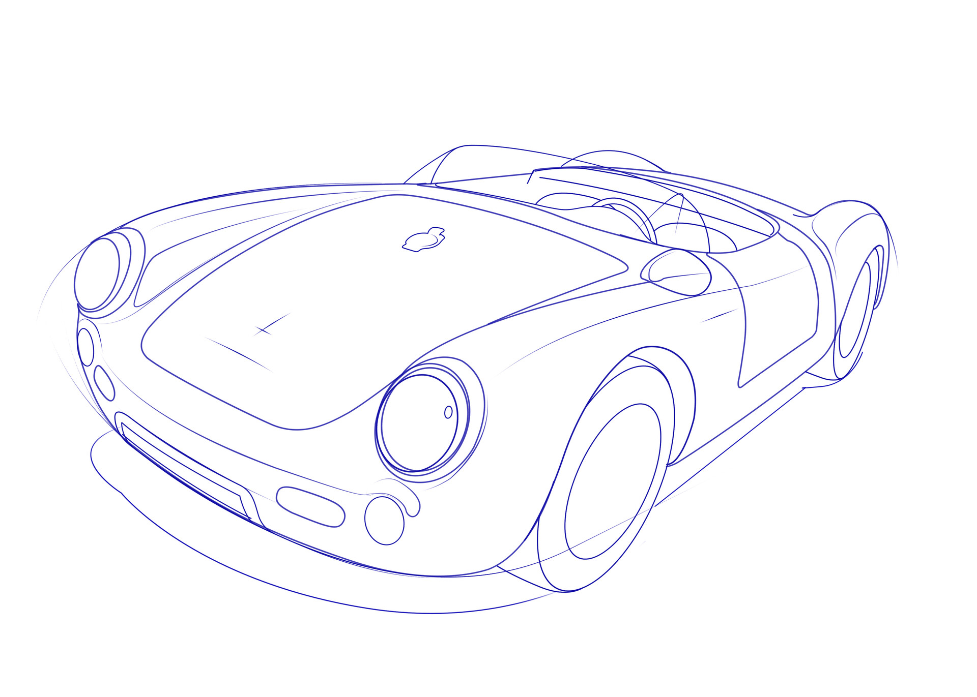Matt Bernal James Dean Porsche 550 Spyder