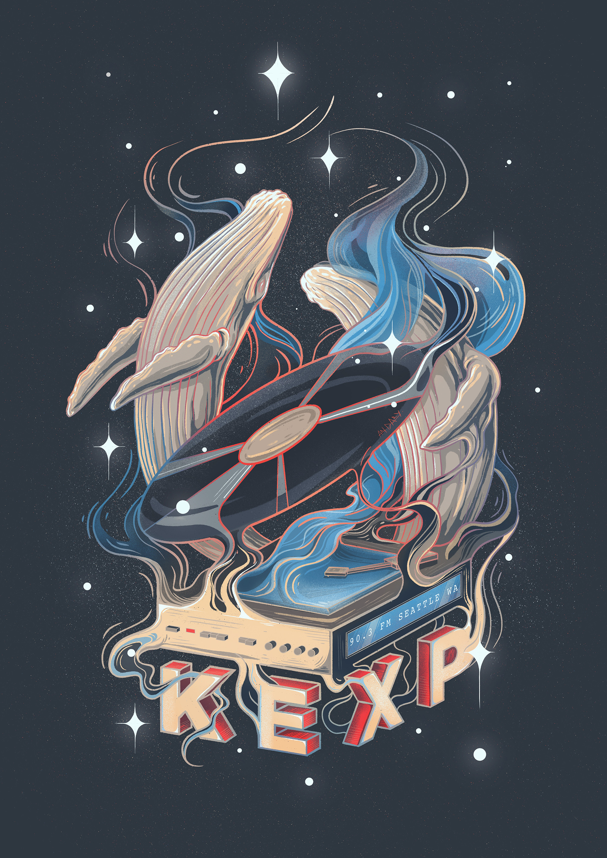 Artstation Kexp Radio Whales Darya Maltseva They're simple, versatile and they work for virtually any occasion. kexp radio whales darya maltseva