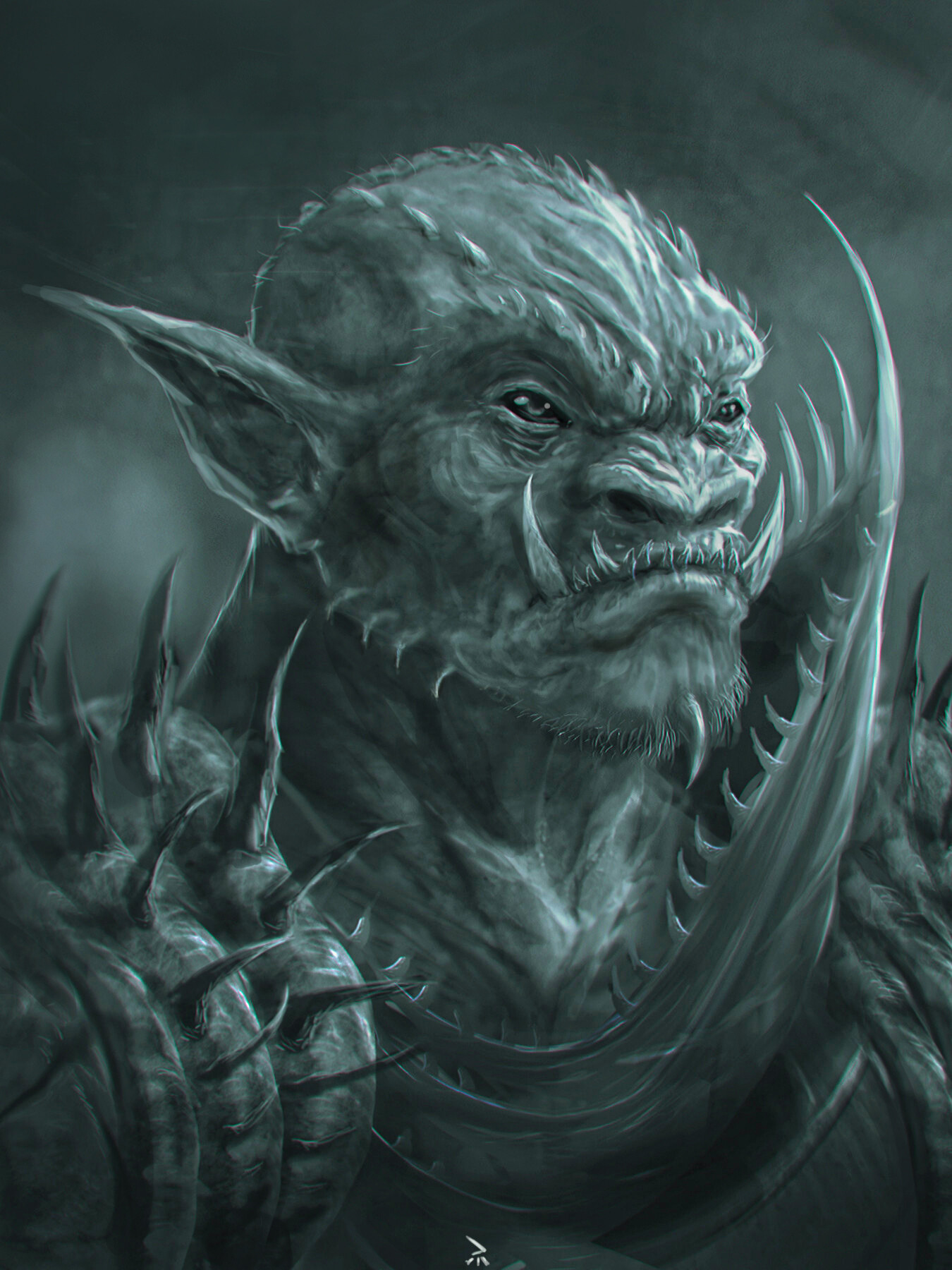 ArtStation - Goblin Portrait