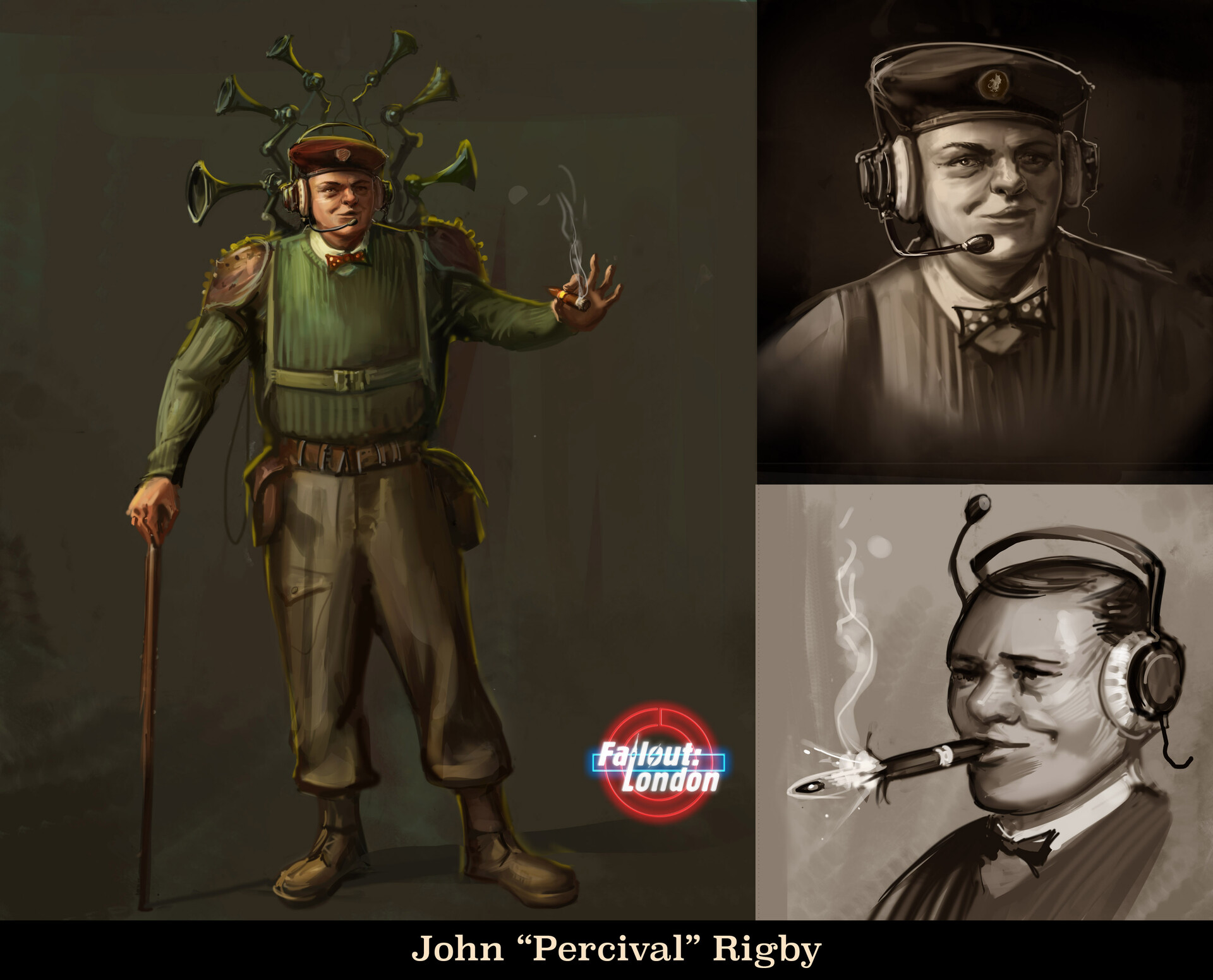 Anatoly Muschenko - Fallout 4 London concept art