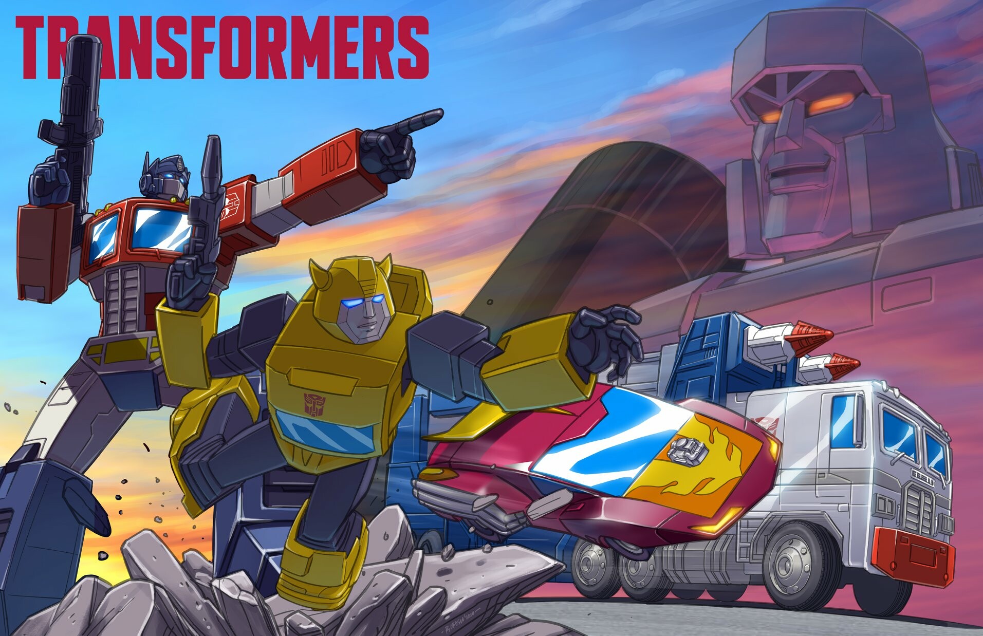 Artstation Transformers Fan Art