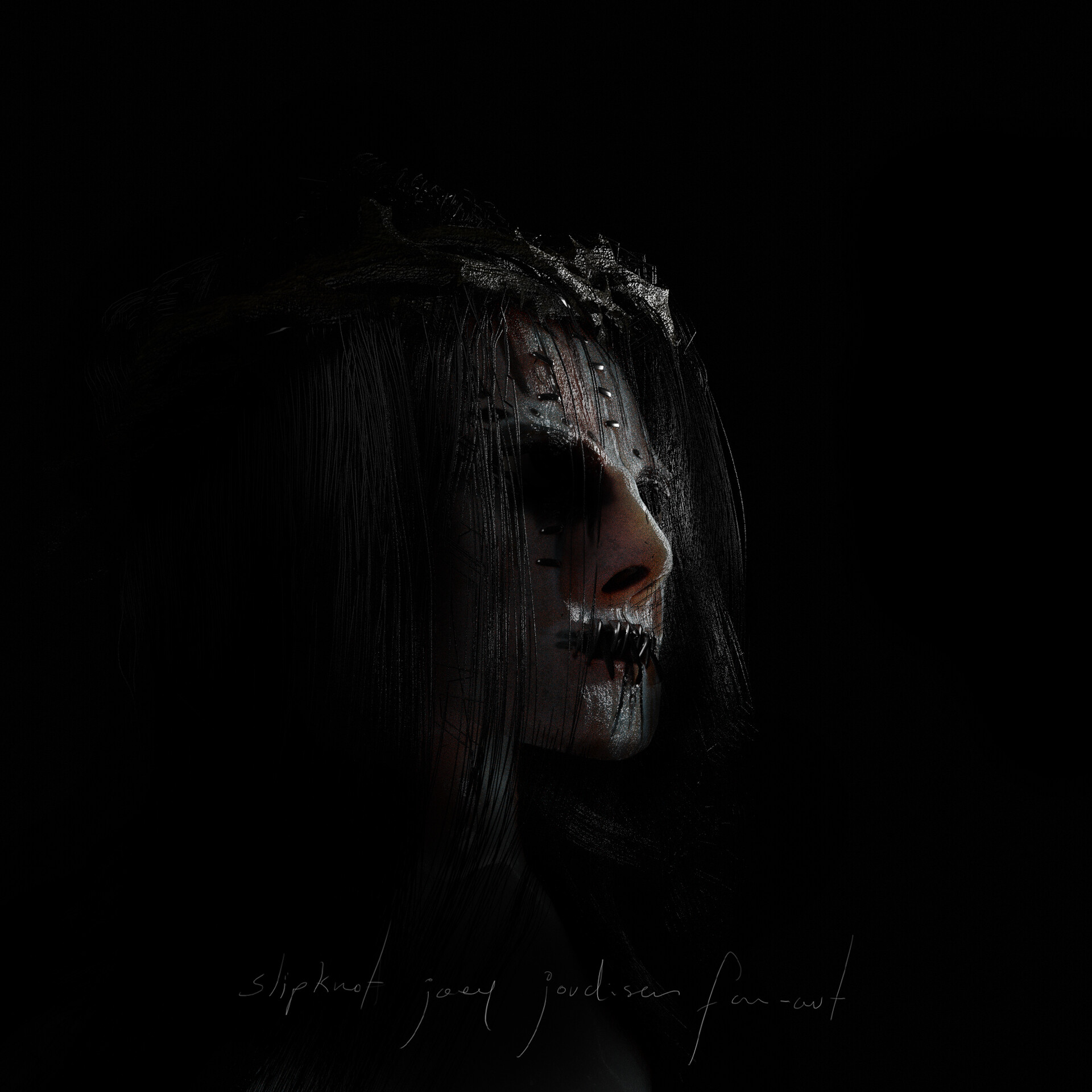 Israel Martinez Slipknot Joey Jordison Fan Art