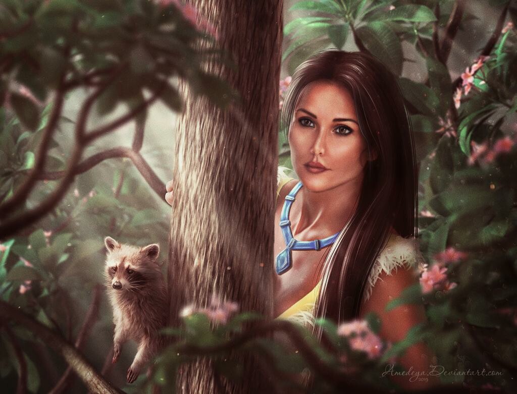 Artstation Pocahontas Amedeya Ay Born amonute, known as matoaka, c. artstation pocahontas amedeya ay