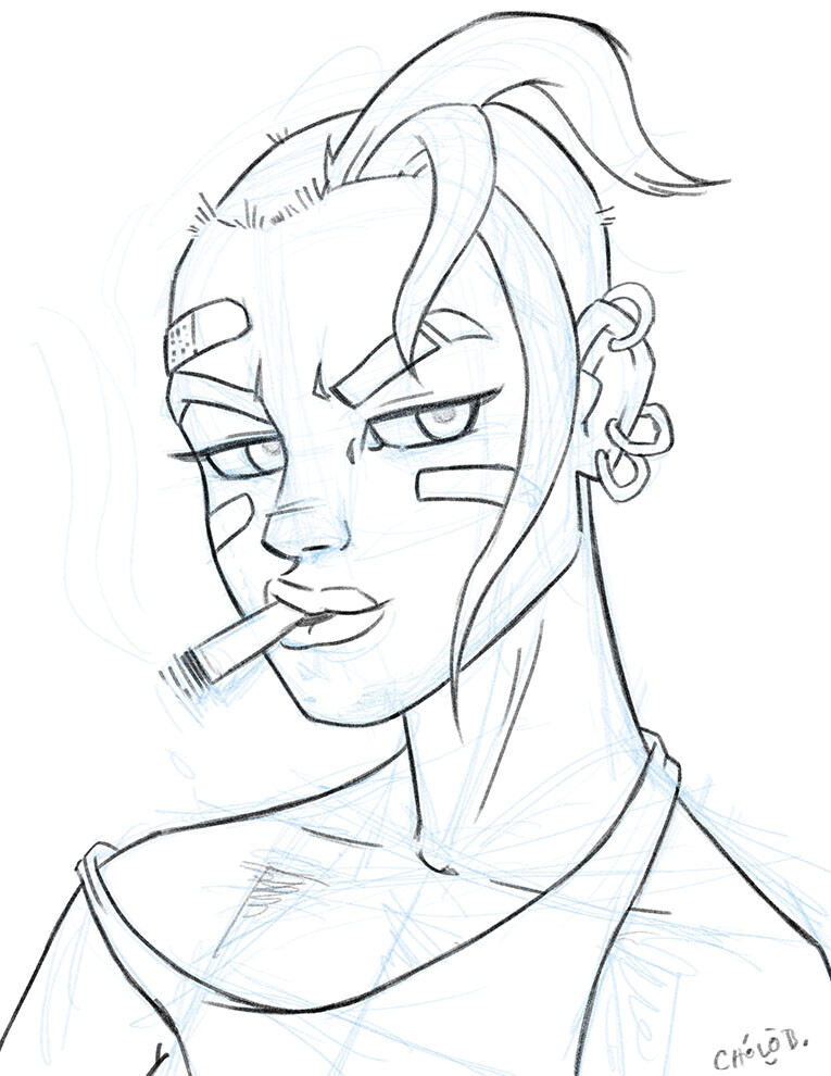 ArtStation Tank Girl