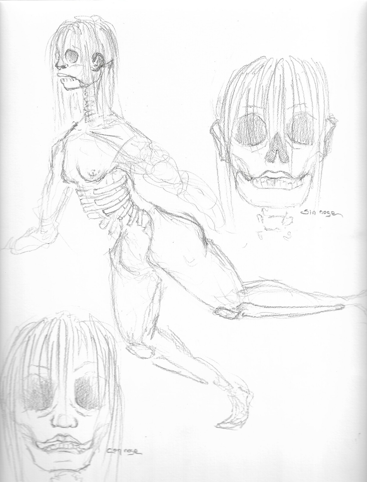 Exploring the anatomy and facial structure of the reanimated corpse concept. 