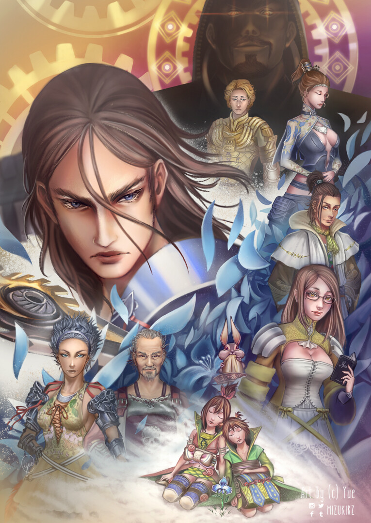 Artstation Lost Odyssey Gtm Illustration Yue Æ Fall hard artwork by www.facebook.com/mollybrooksart original track by @eastghost. gtm illustration yue æ