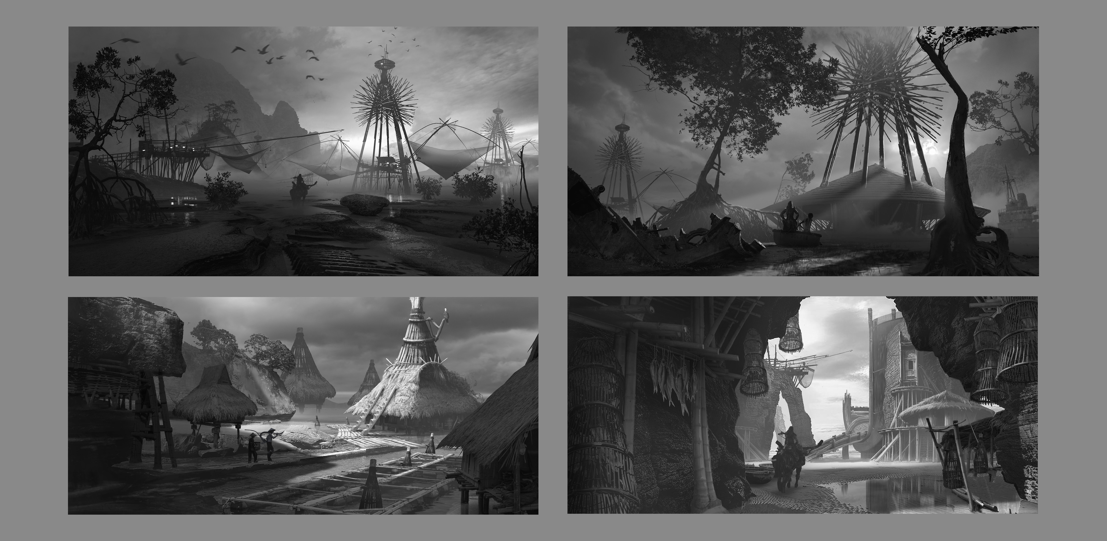 B/W Early Explorations