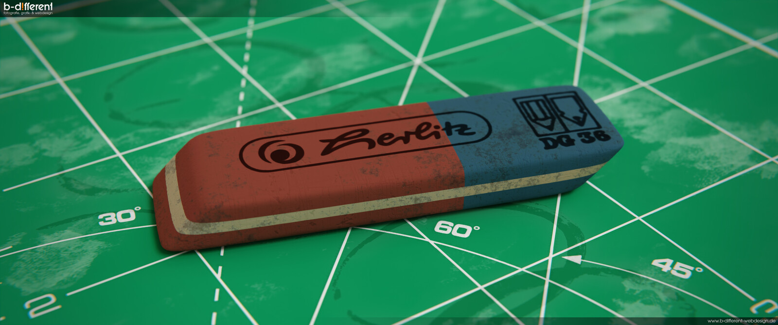 my logo in a virtual workspace | rubber