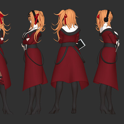 ArtStation - Wonder Festival 2023 Winter にじさんじ アンジュ