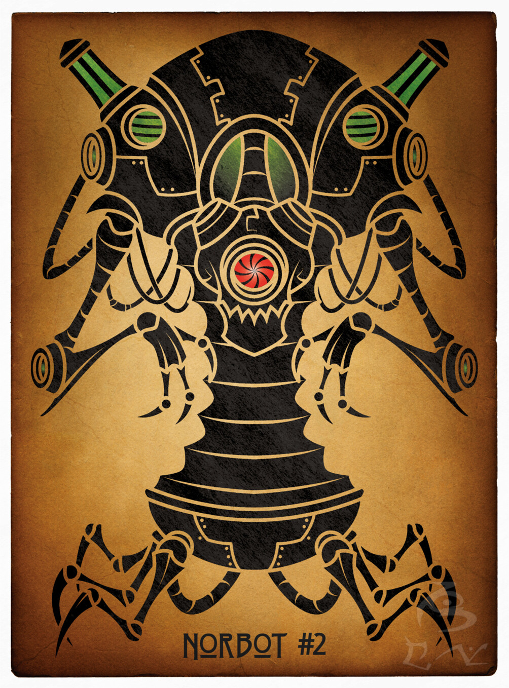 ArtStation - Norbots: Norbot #2