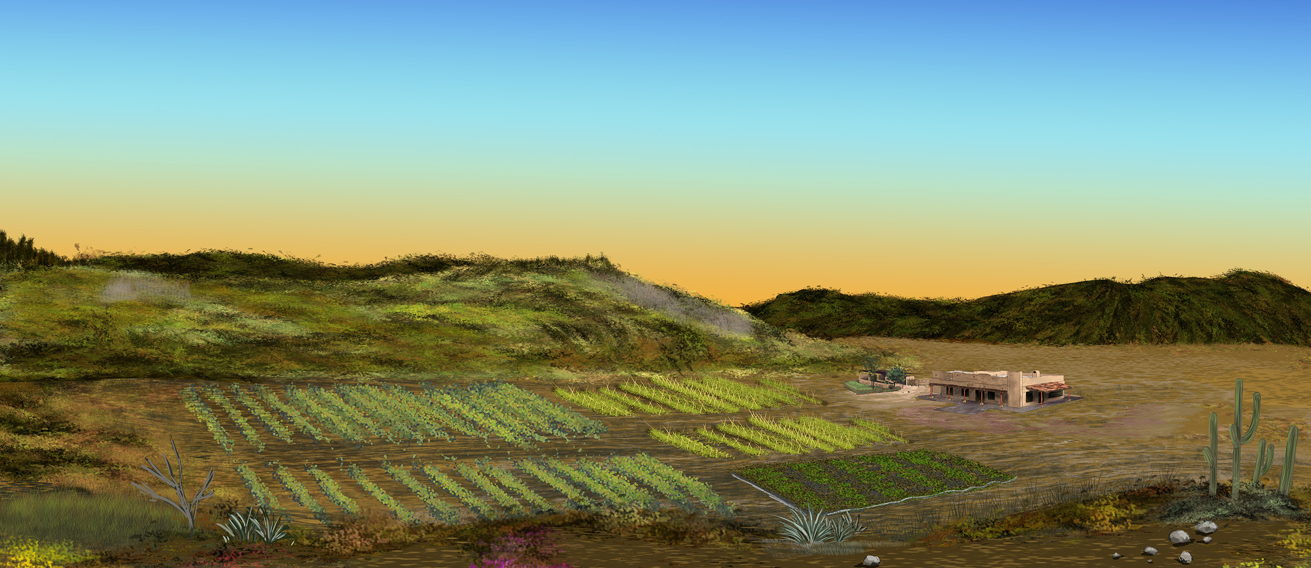 Establishing of farm