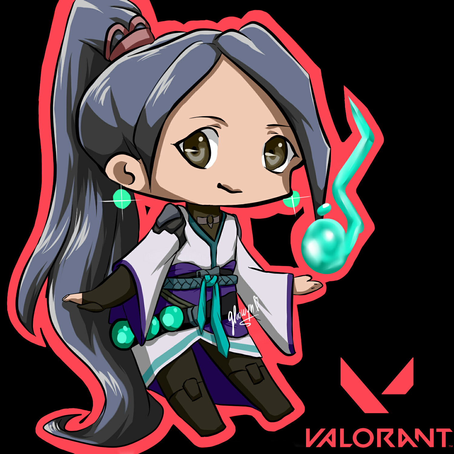 Artstation Chibi Sage Valorant Gleowyn Rowena Jackson If you wanna commission me, go to the link below to see my commission info & prices. artstation chibi sage valorant