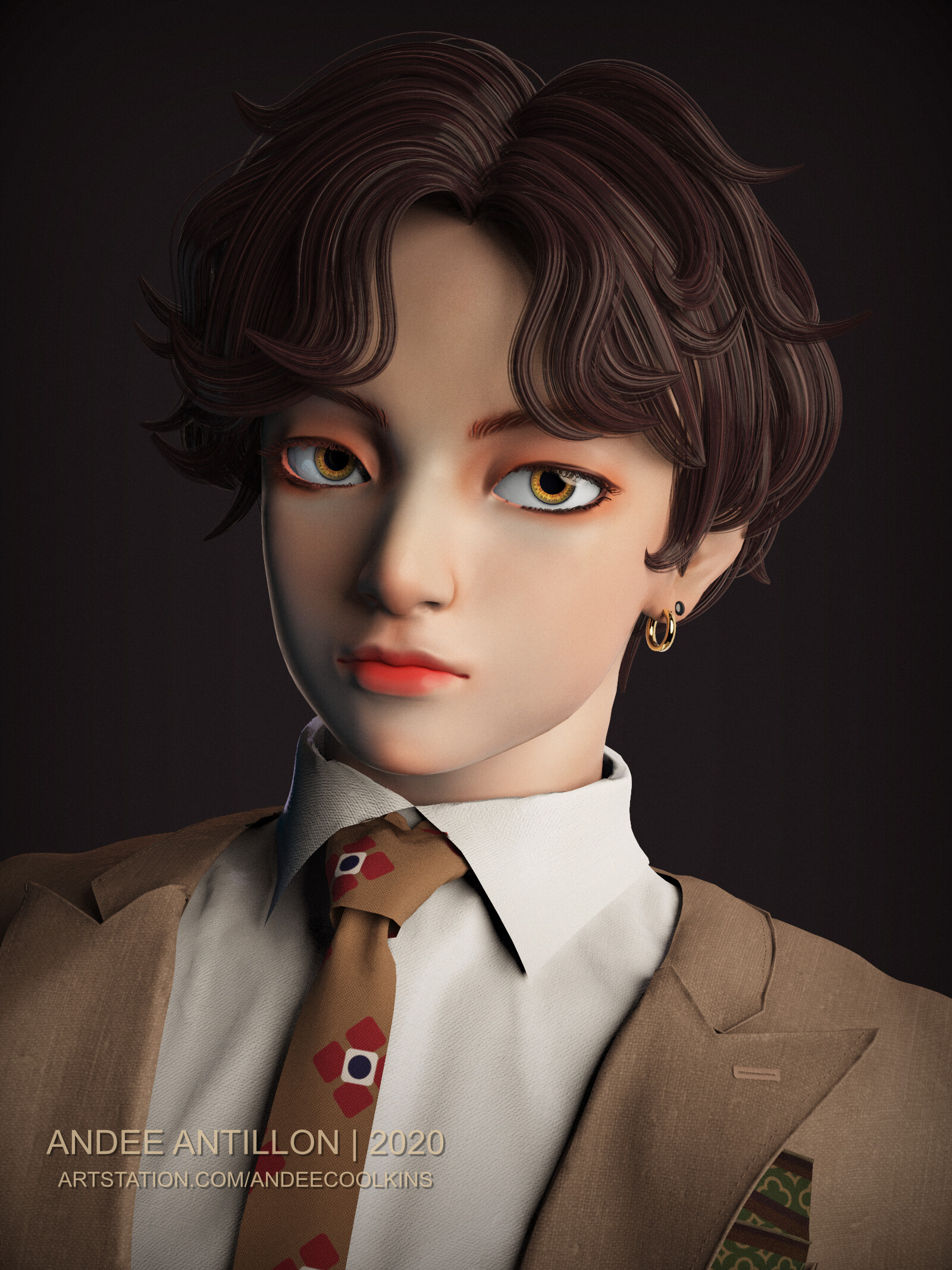 Artstation Kim Taehyung Andee Antillon Page 4 top post is rm bts love yourself: artstation kim taehyung andee antillon