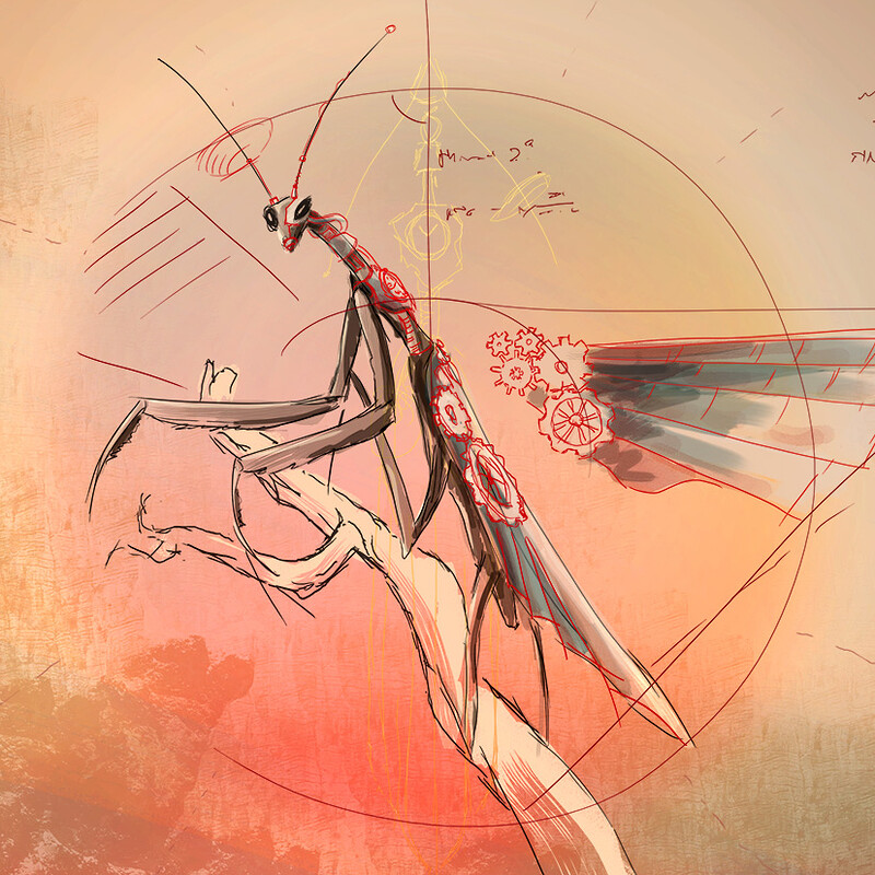 time traveling mantis
