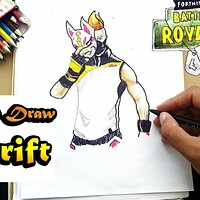 Artstation How To Draw Fortnite Logo Battle Royal Art