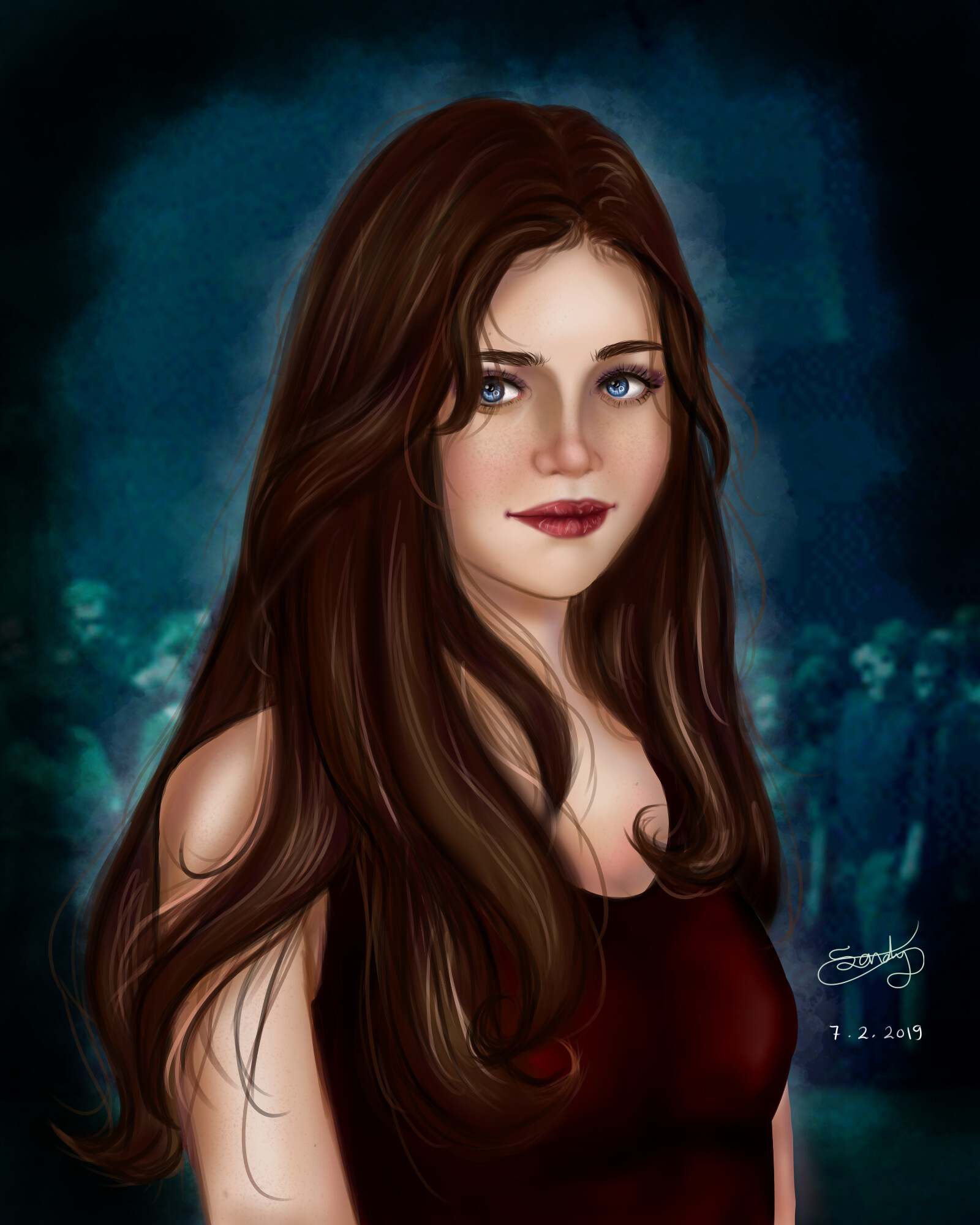 artstation dark innocent sandy m khalil