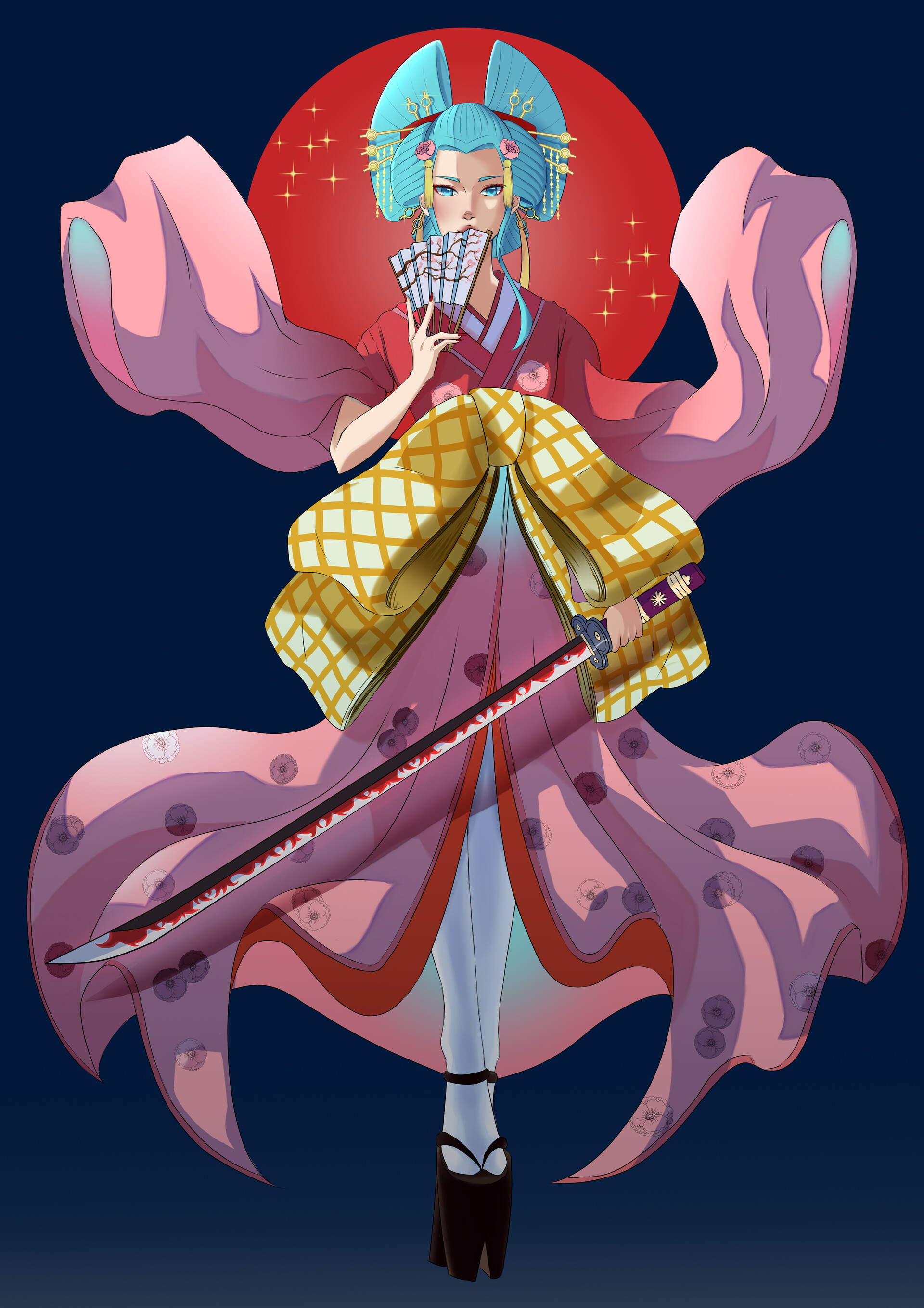 Komurasaki Fan Art