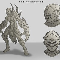Artstation Necromancer Concept Art From A Minecraft Animated Series Songs Of War K Dustin Sanico