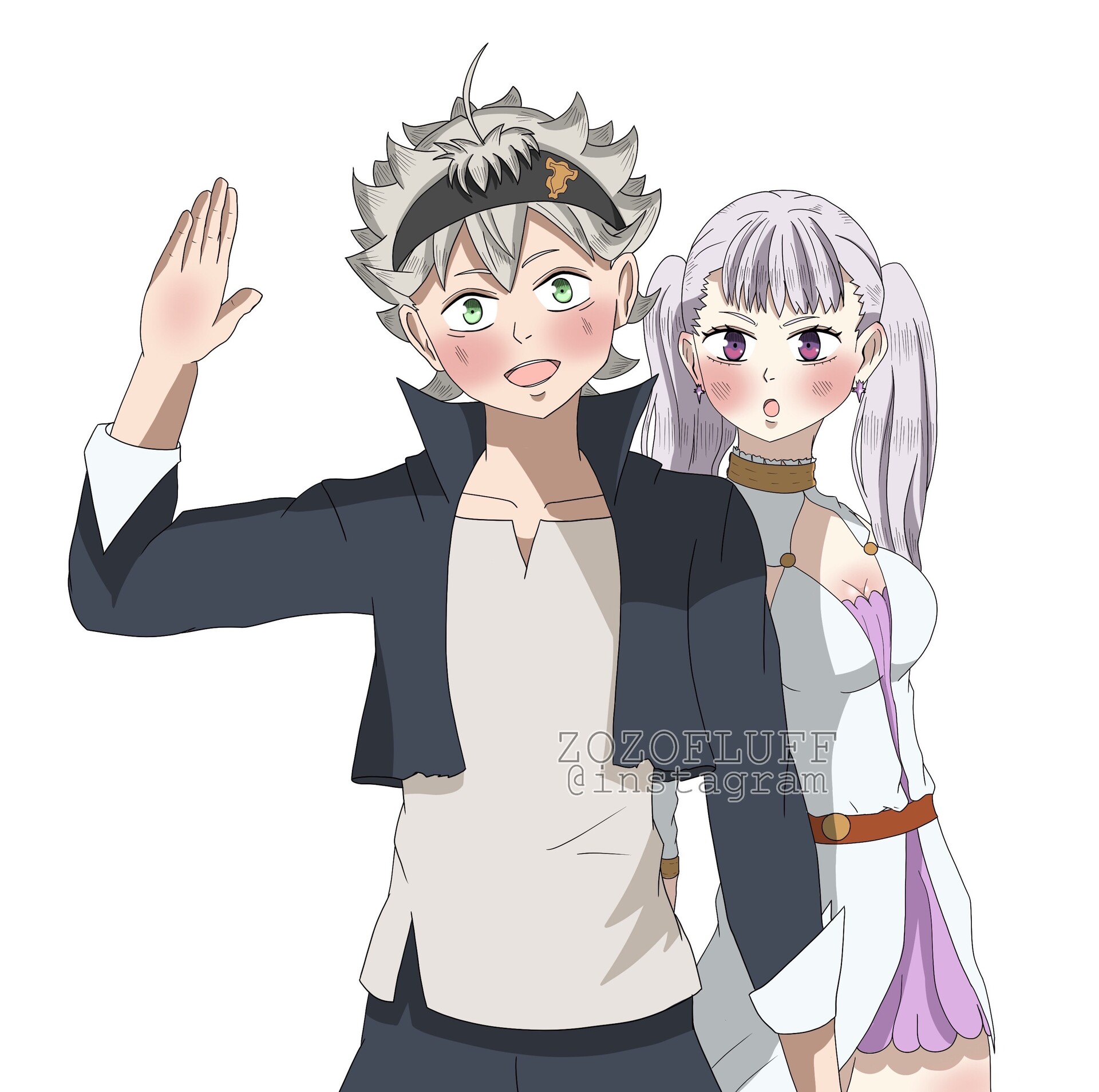 Artstation Asta X Noelle Black Clover Anna Lengyel Black clover chapter 221 review which confirms asta understanding that noelle loves and cares for him with trust. asta x noelle black clover anna lengyel