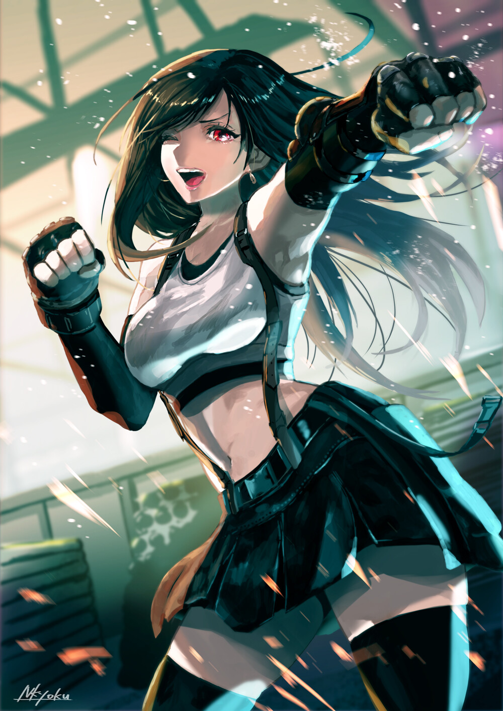 N極 (Nkyoku) - 闘うティファ