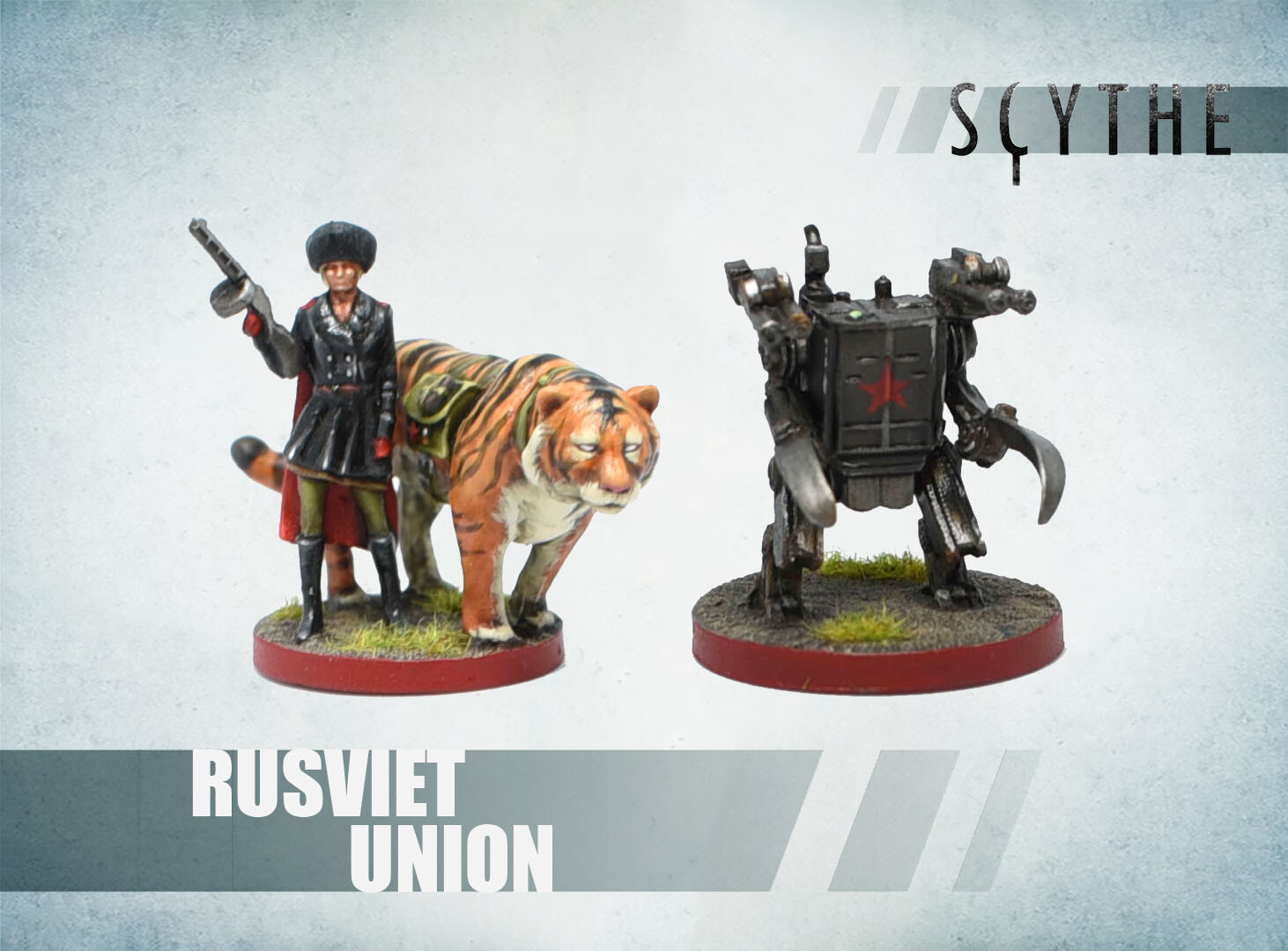 Artstation Painted Miniatures Scythe Alex Rouget