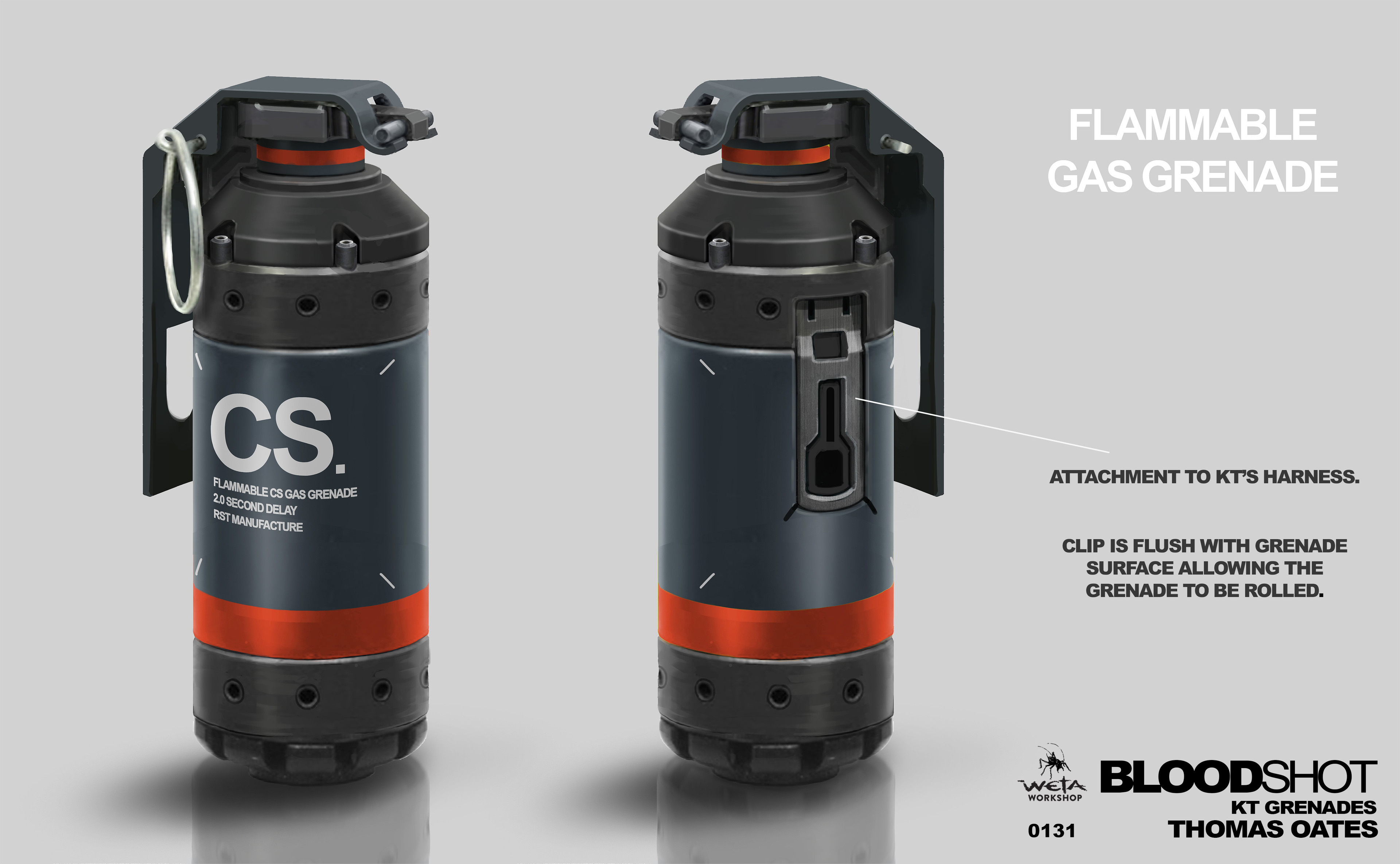 KT Grenades - Artist: Thomas Oates