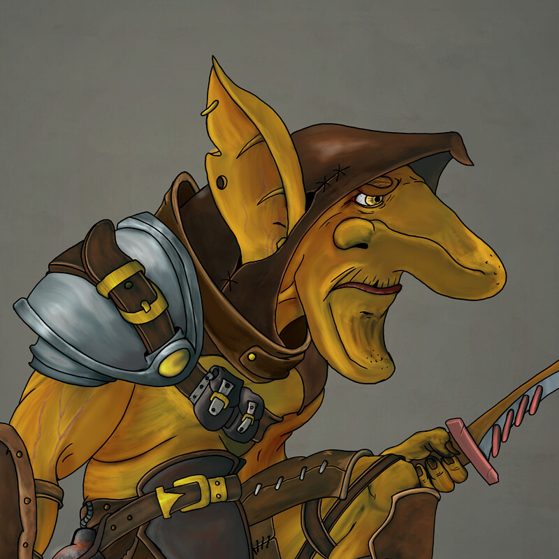 D&D Character Design | Prak the Assassin