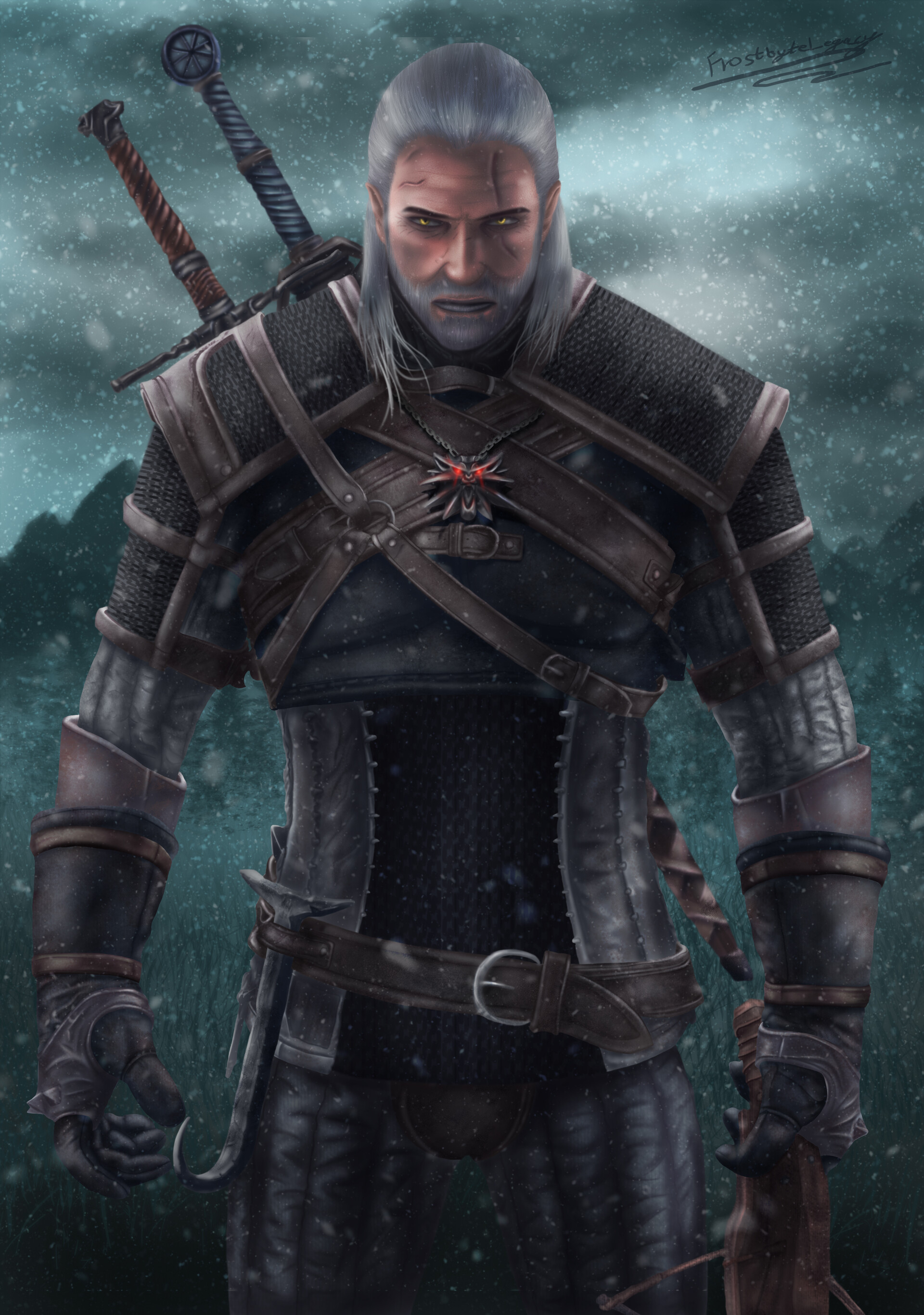 ArtStation - Witcher 3 - Geralt