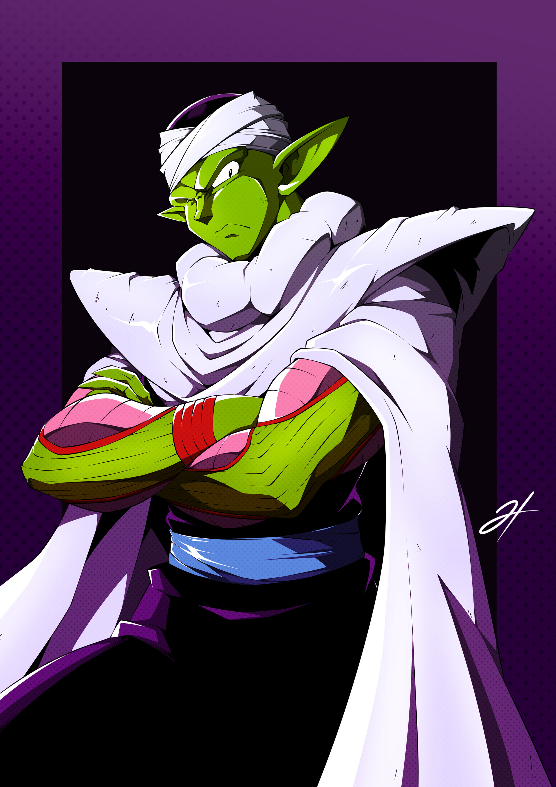 Artstation Piccolo Dragon Ball Z Joao Henrique Artworks