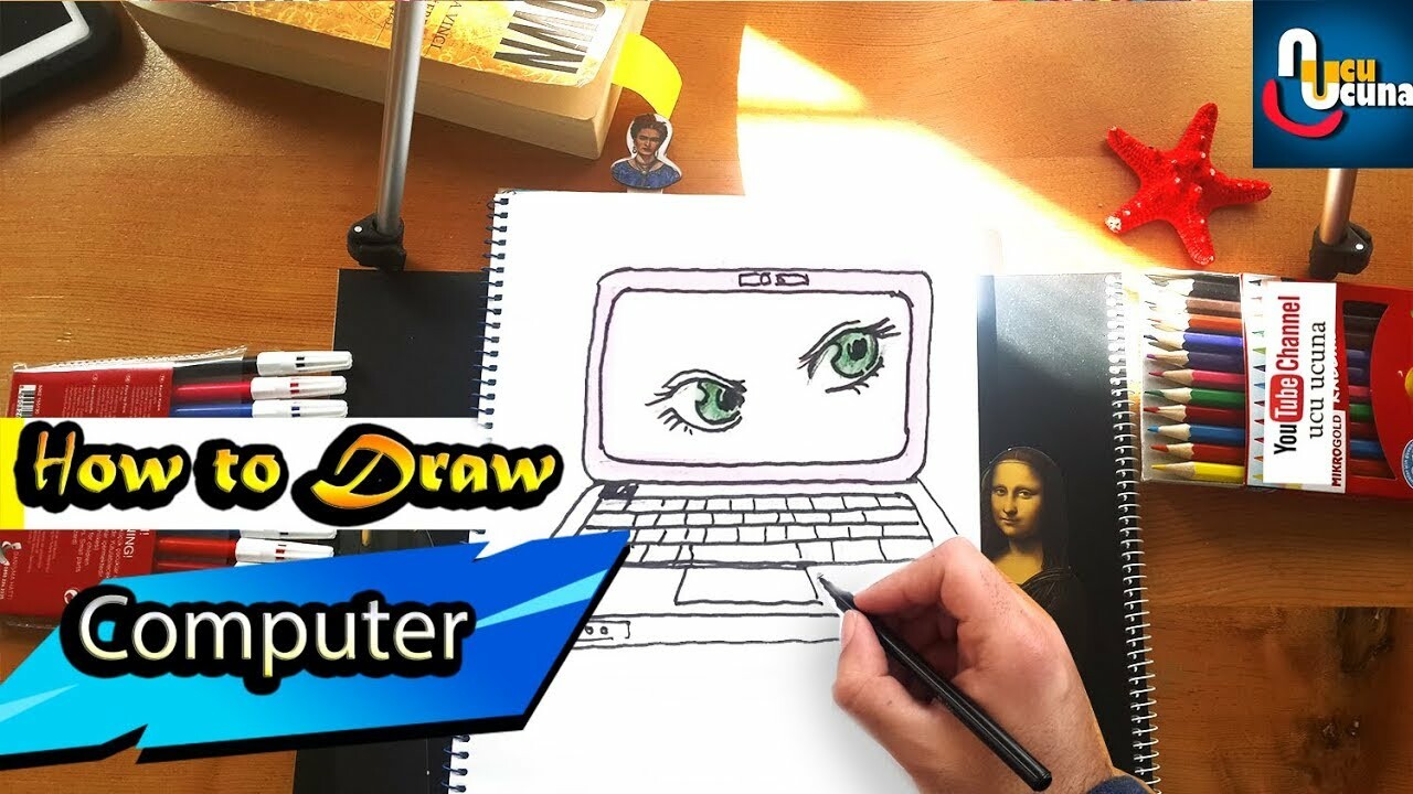 Ucu Ucuna How To Draw A Laptop Computer