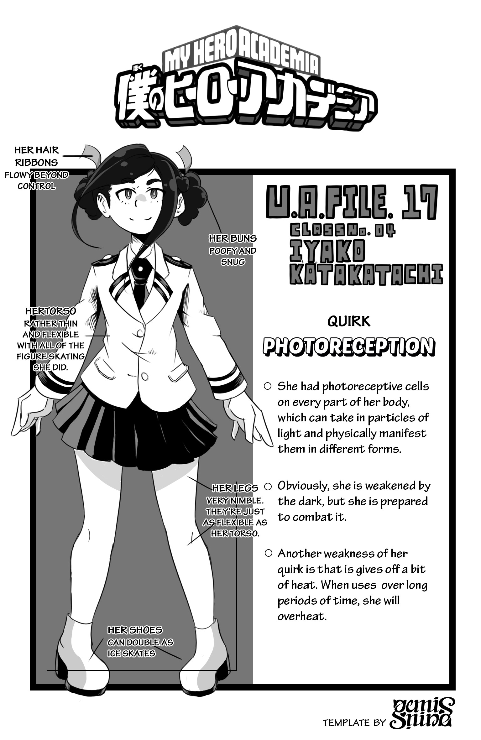 Artstation Bnha Oc U A Manga File Iyako Katakatachi