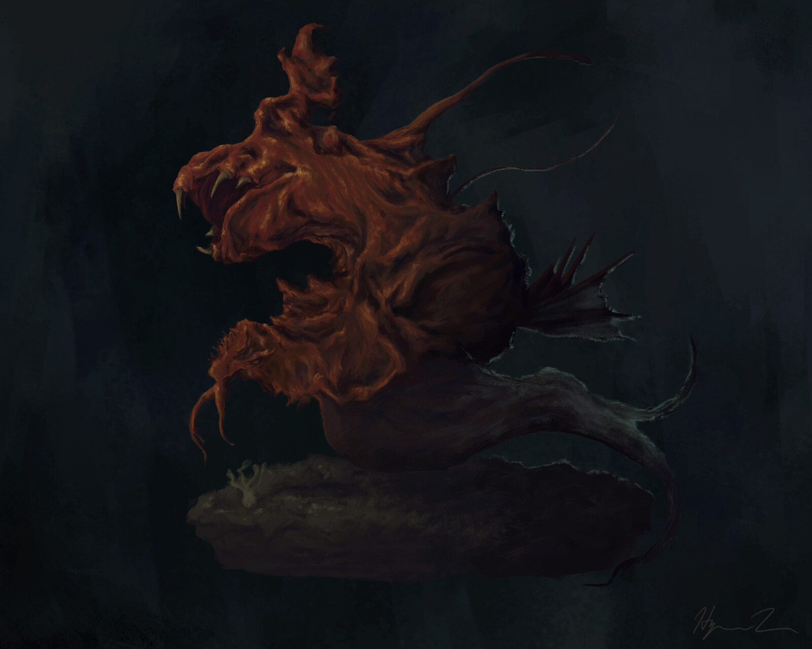 Creature Design: Abyss Monster