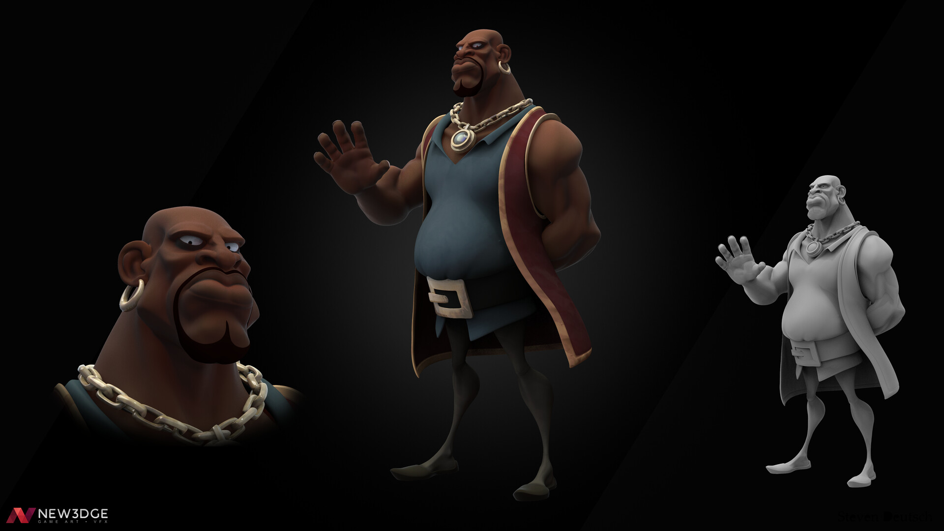 Artstation Bouncer Steven Deutsch