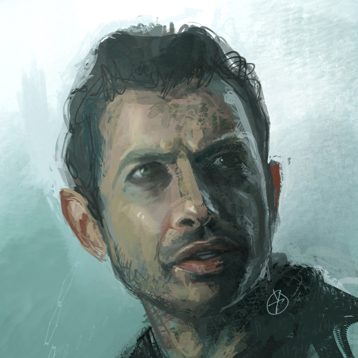 Artstation Jeff Goldblum Donald Yatomi