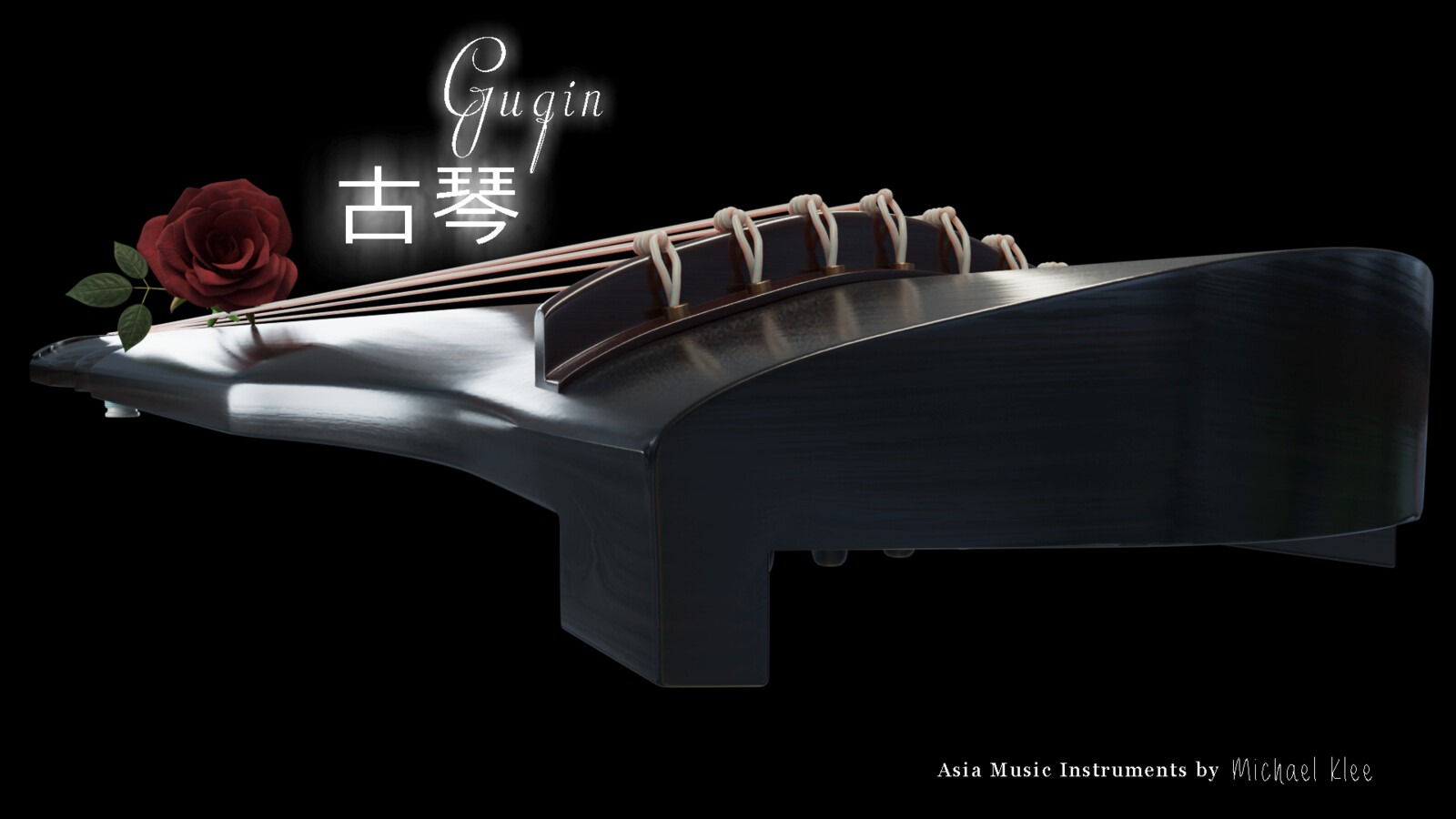 Guqin_古琴_Chinese_Zither overview