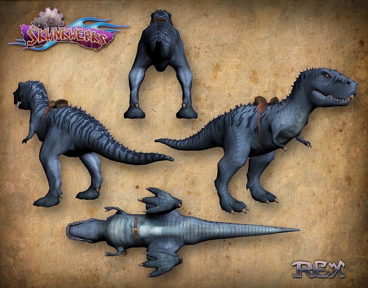 ArtStation Cowboy Rex