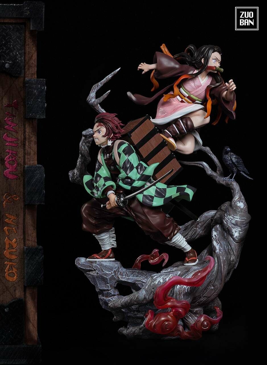 life size nezuko statue