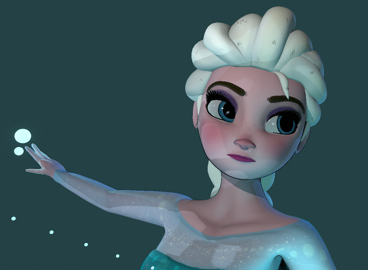 agentschap puree schieten ChristheLancer - Queen Elsa - Frozen 3D Artwork