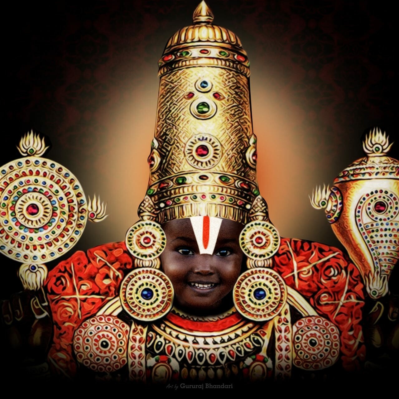 ArtStation - Lord Sri Venkateswara