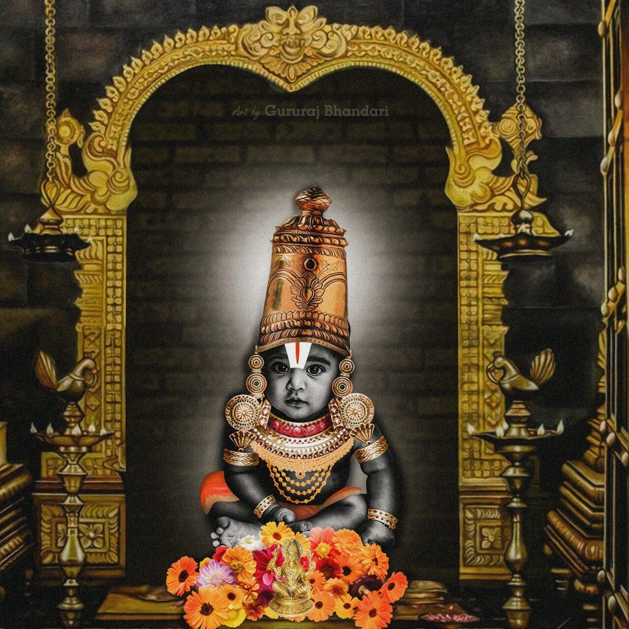 ArtStation - Lord sri Venkateswara Swamy