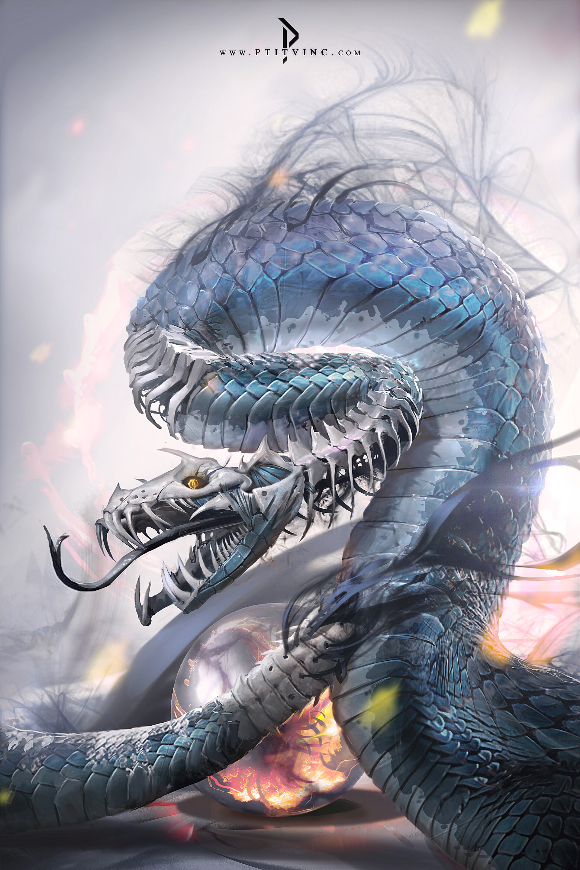 ArtStation - brood of the snake spirit