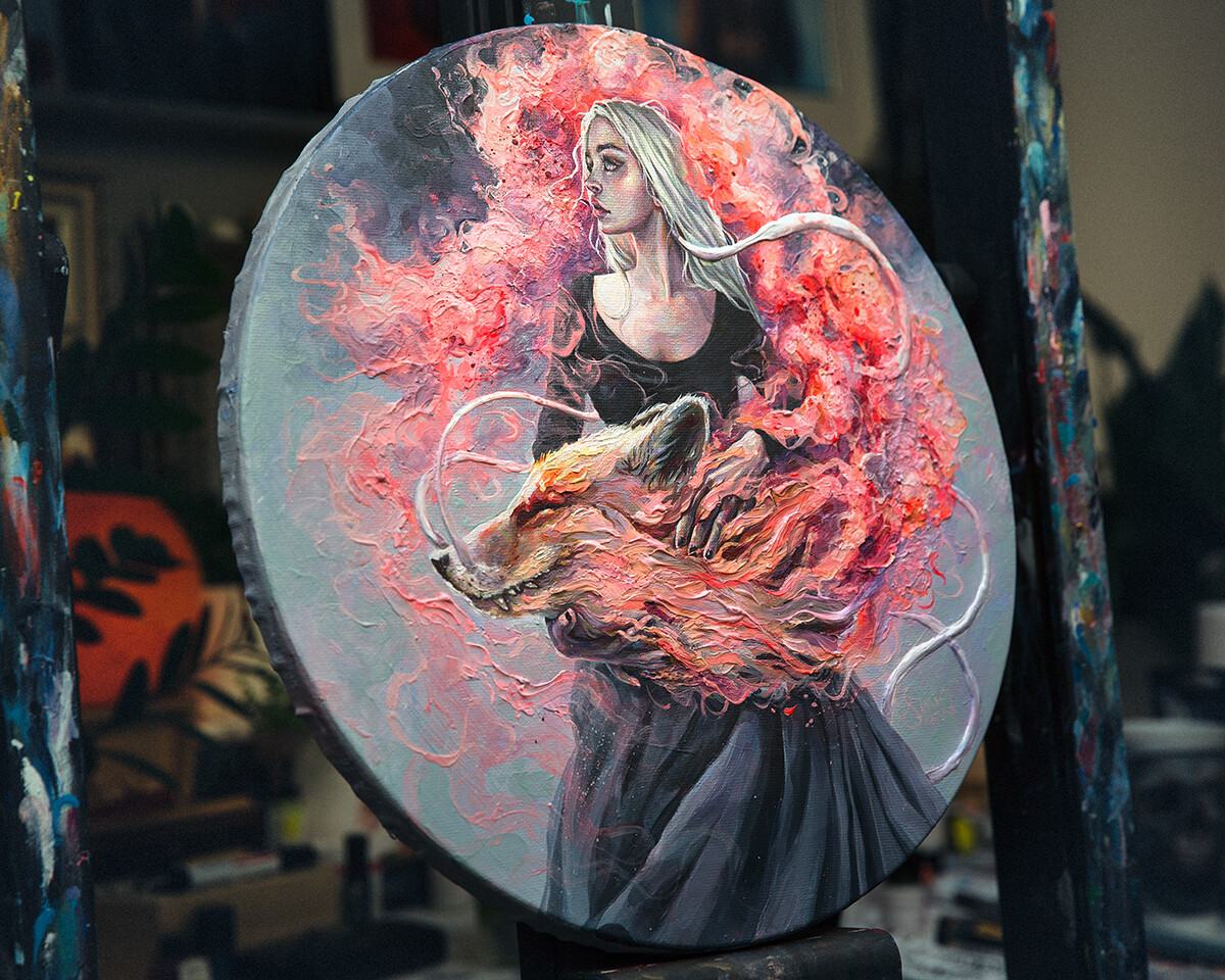 Artstation Dragonfox Tanya Shatseva Acrylate polymer, a group of polymers (plastics) noted for transparency and elasticity. artstation dragonfox tanya shatseva