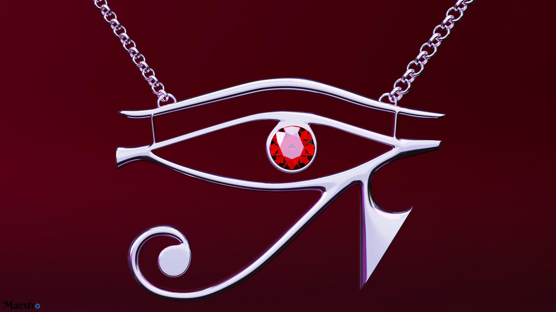 eye of horus pendant